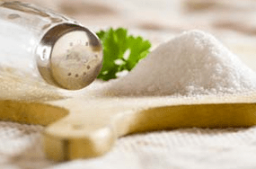 Reduction of the amount of salt consumption