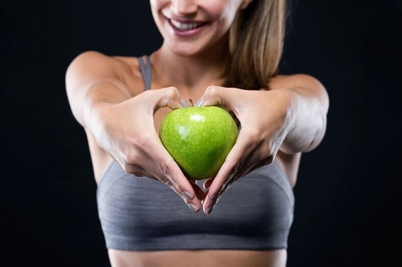 Apple diet to lose weight in a week