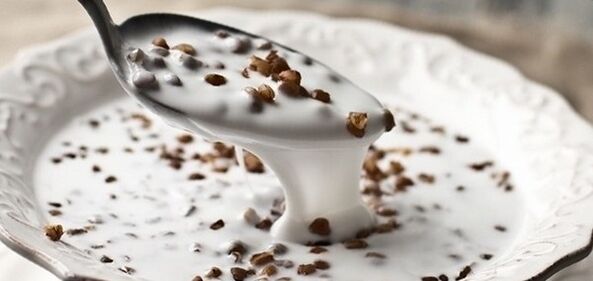 buckwheat diet with kefir
